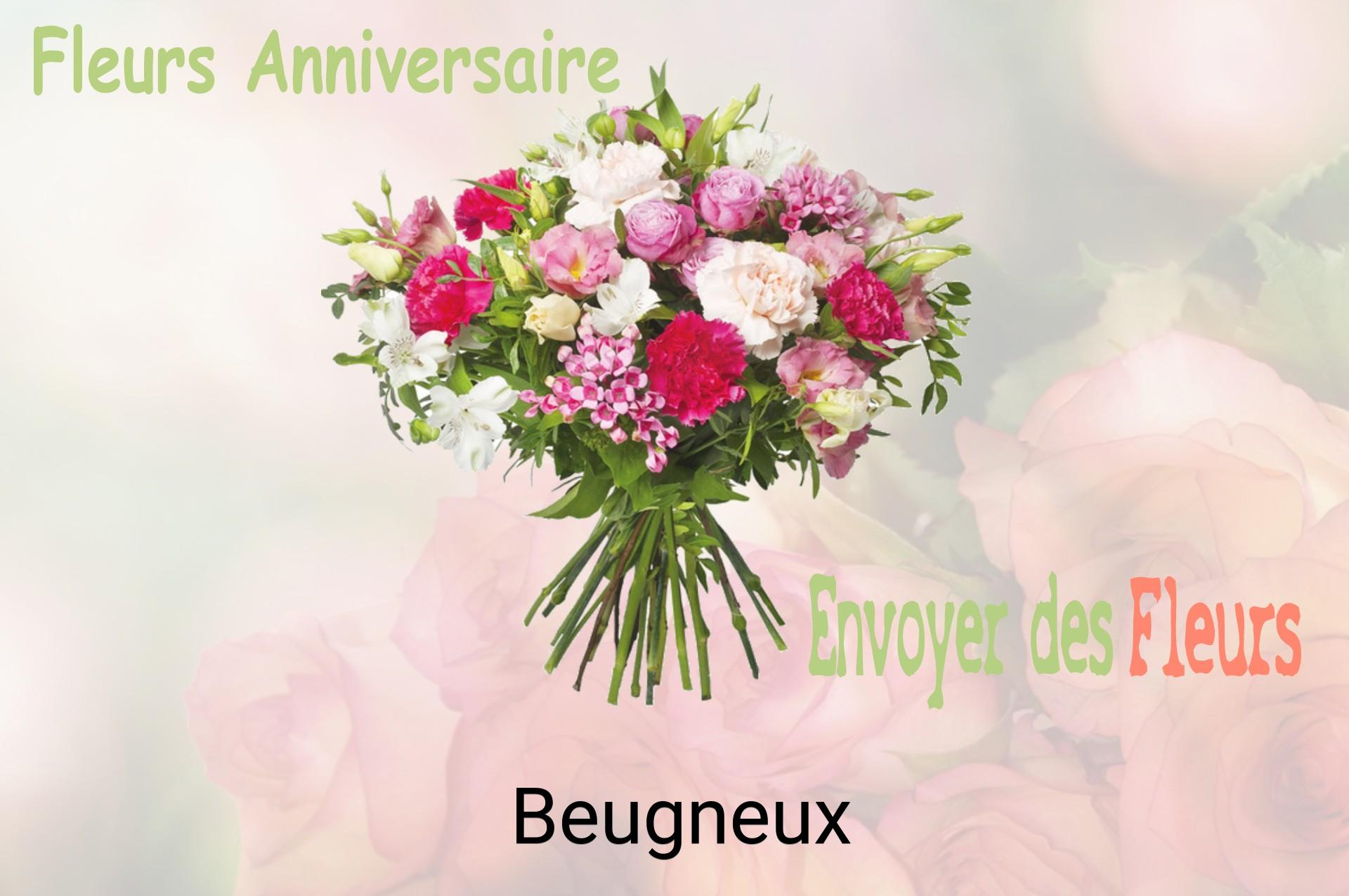 Bouquet de fleurs d’anniversaire livré à Beugneux