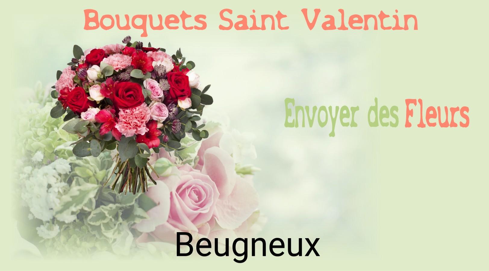 Roses de Saint-Valentin livrées à Beugneux